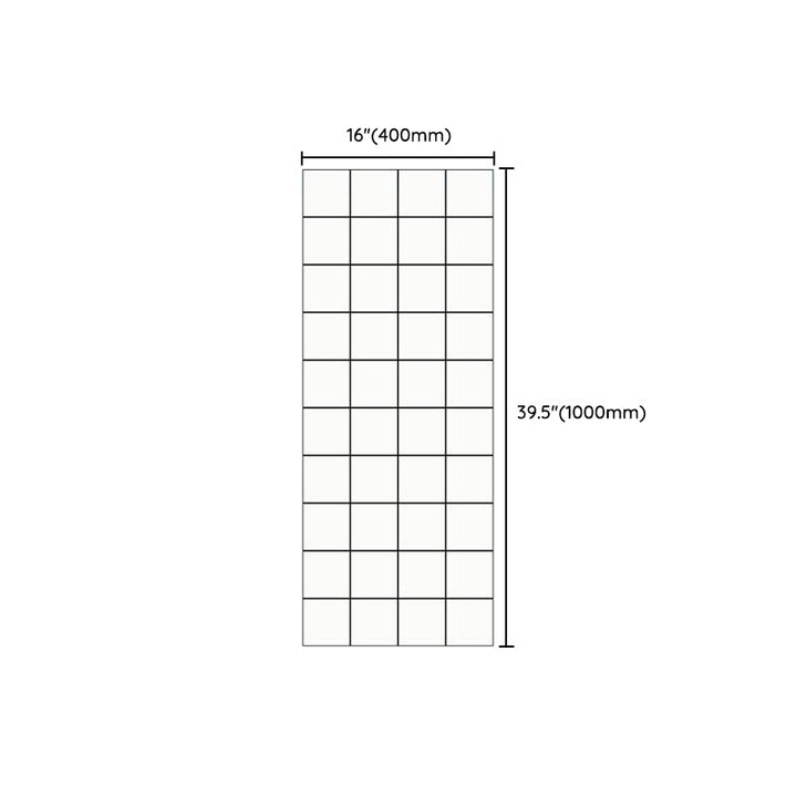 Lisslune | PVC Peel and Stick Wall Tile Modern Simple Peel and Stick Wall Tile
