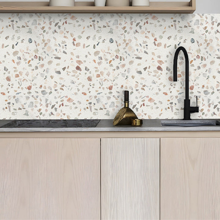 Lisslune | Plastic Peel and Stick Wall Tile Modern Easy Peel and Stick Tile