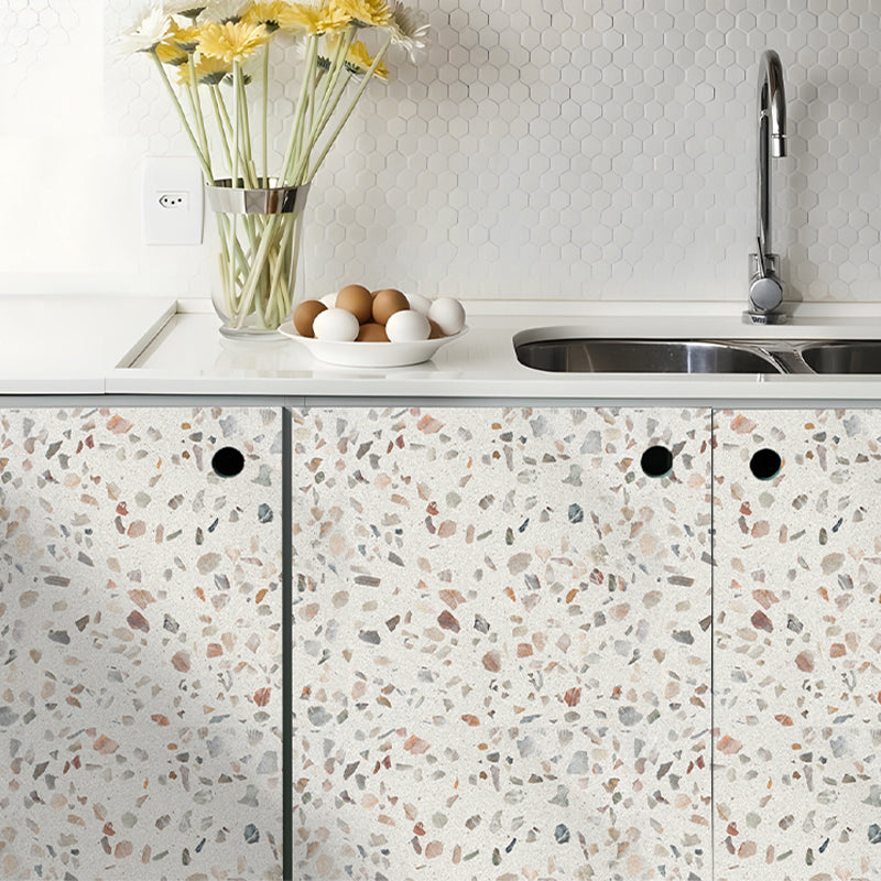 Lisslune | Plastic Peel and Stick Wall Tile Modern Easy Peel and Stick Tile