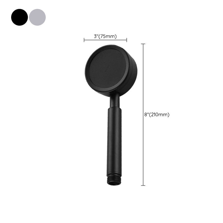 Lisslune | Metal Handheld Showerhead Modern Style Wall Mounted Showerhead