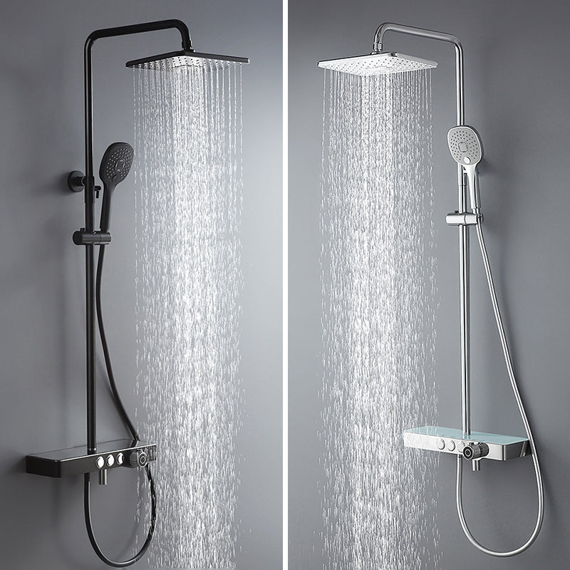 Lisslune | Plastic hands showerhead adjustable water flow showerhead