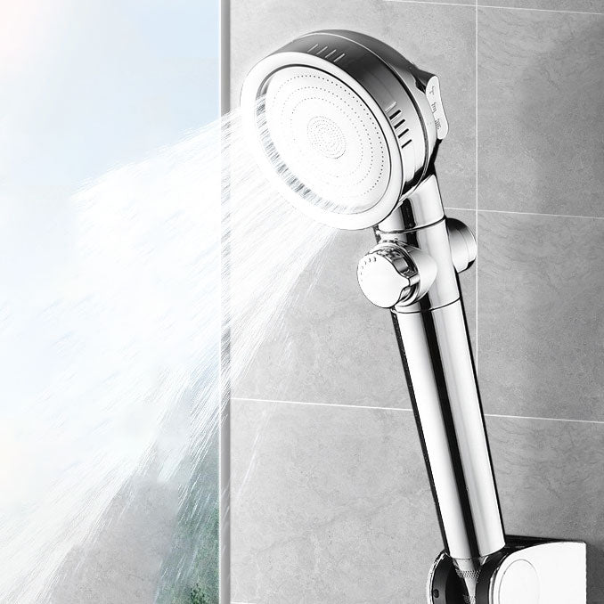 Lisslune | Super high pressure shower head 3 spray adjustable water flow round shower head