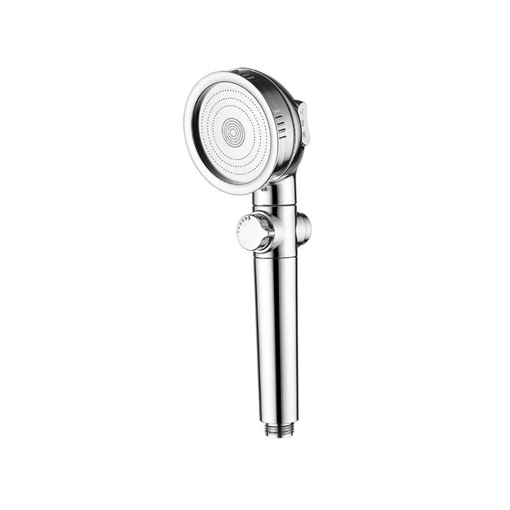 Lisslune | Super high pressure shower head 3 spray adjustable water flow round shower head