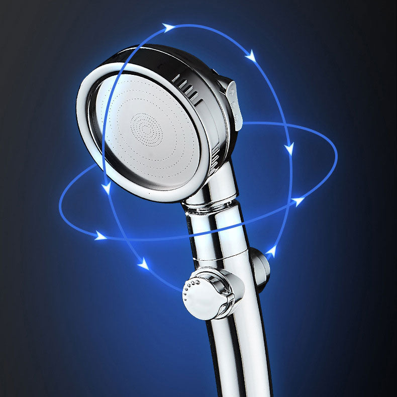 Lisslune | Super high pressure shower head 3 spray adjustable water flow round shower head