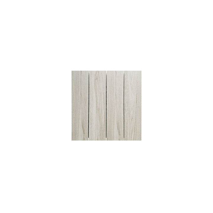 Lisslune | Ground Patio Square Stripe Composite Waterproof Deck Board