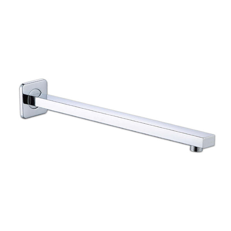 Lisslune | Black Square Fest Shower Head Modern Style Wall Mounted Shower Head