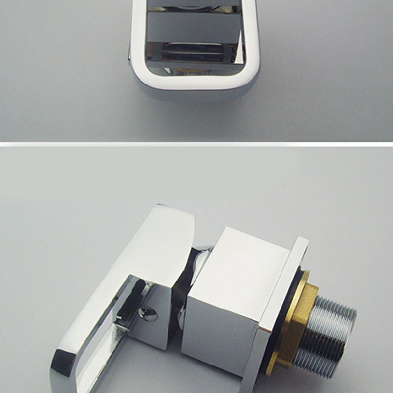 Lisslune | Modern Brass Roman Bathtub Faucet Waterfall Spout Bathtub Faucet