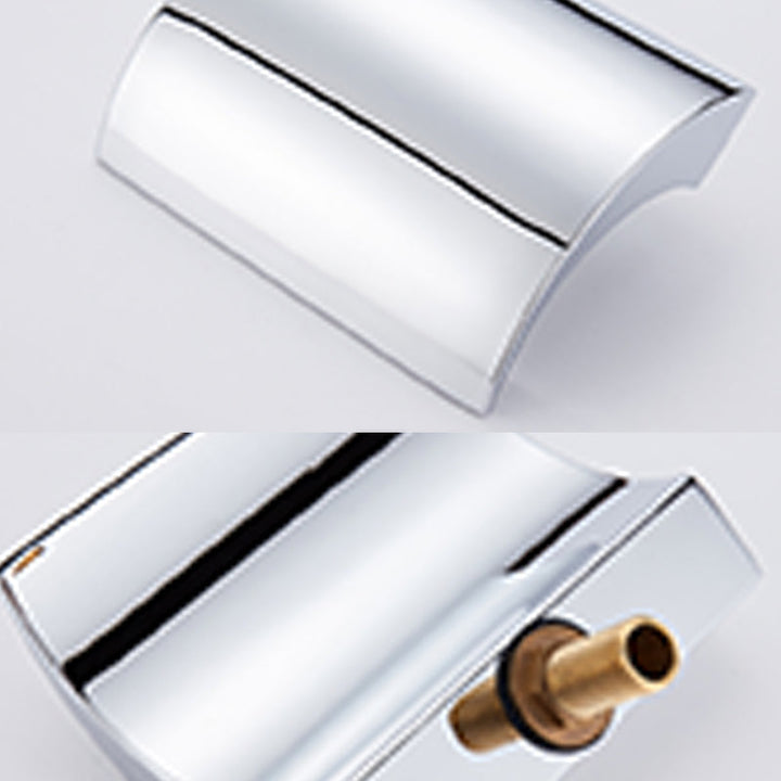 Lisslune | Modern Brass Roman Bathtub Faucet Waterfall Spout Bathtub Faucet