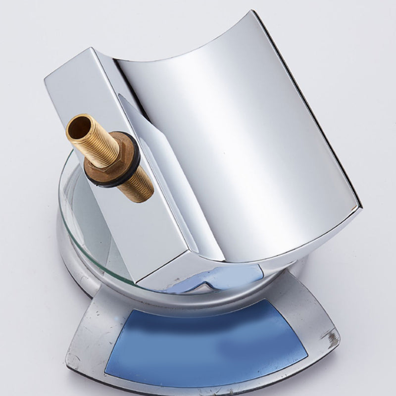 Lisslune | Modern Brass Roman Bathtub Faucet Waterfall Spout Bathtub Faucet
