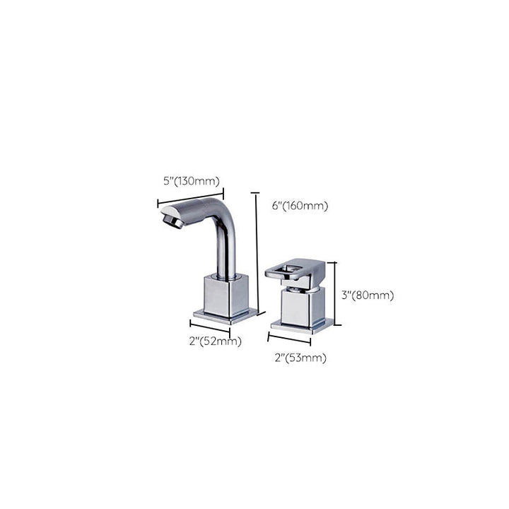 Lisslune | Chrome Bath Faucet Trim with Lever Handle Deck Mounted Bathtub Faucet