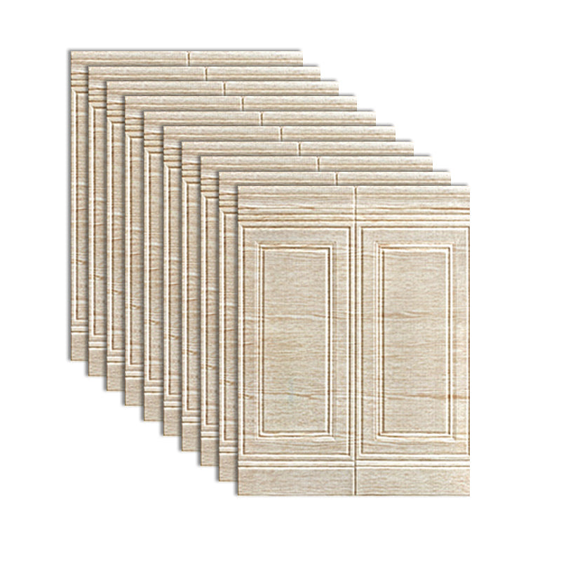 Lisslune | Modern Style XPE Foam Wall Panel 3D Waterproof Wall Covering