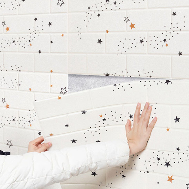 Lisslune | XPE foam wall cladding square waterproof wall cladding for living room