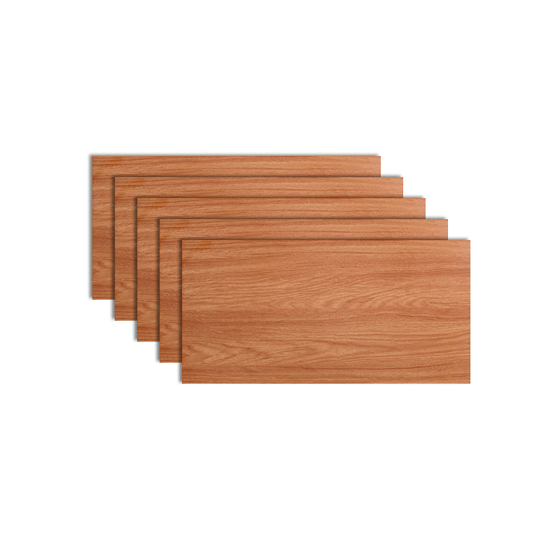 Lisslune | PVC Wall Paneling Rectangle Waterproof Wood Look Wall Covering for the Living Room