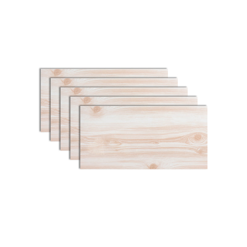 Lisslune | PVC Wall Paneling Rectangle Waterproof Wood Look Wall Covering for the Living Room