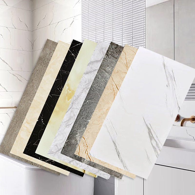 Lisslune | PVC Wall Panel Rectangle Waterproof Wall Cladding for the Living Room