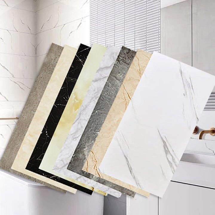 Lisslune | PVC Wall Panel Rectangle Waterproof Wall Cladding for the Living Room