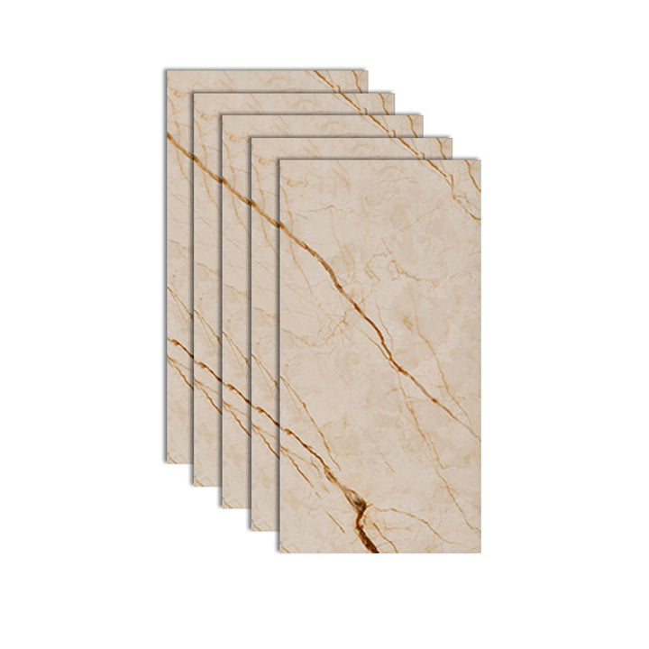Lisslune | PVC Wall Panel Rectangle Waterproof Wall Cladding for the Living Room