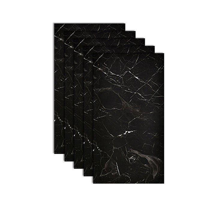Lisslune | PVC Wall Panel Rectangle Waterproof Wall Cladding for the Living Room