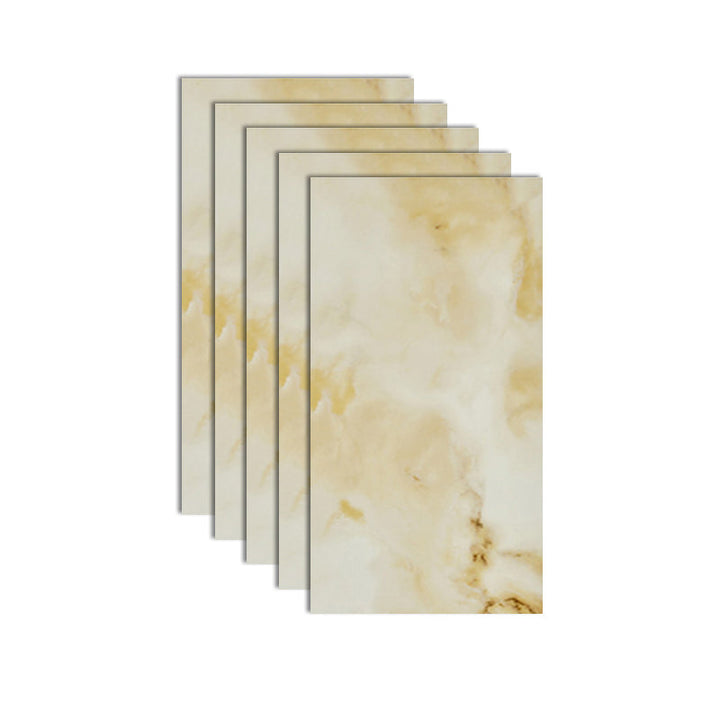 Lisslune | PVC Wall Panel Rectangle Waterproof Wall Cladding for the Living Room