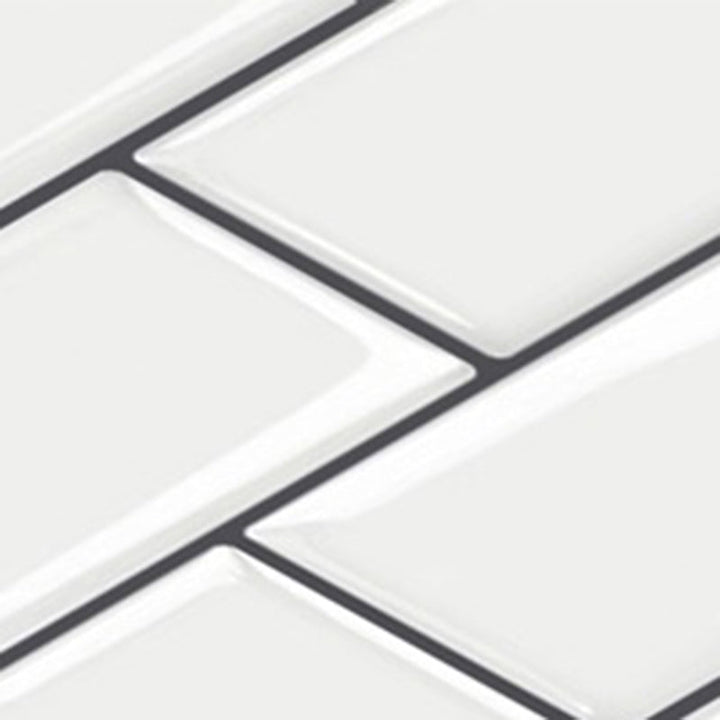 Lisslune | Plastic Peel and Stick Wall Tiles 3D Square Peel and Stick Backing