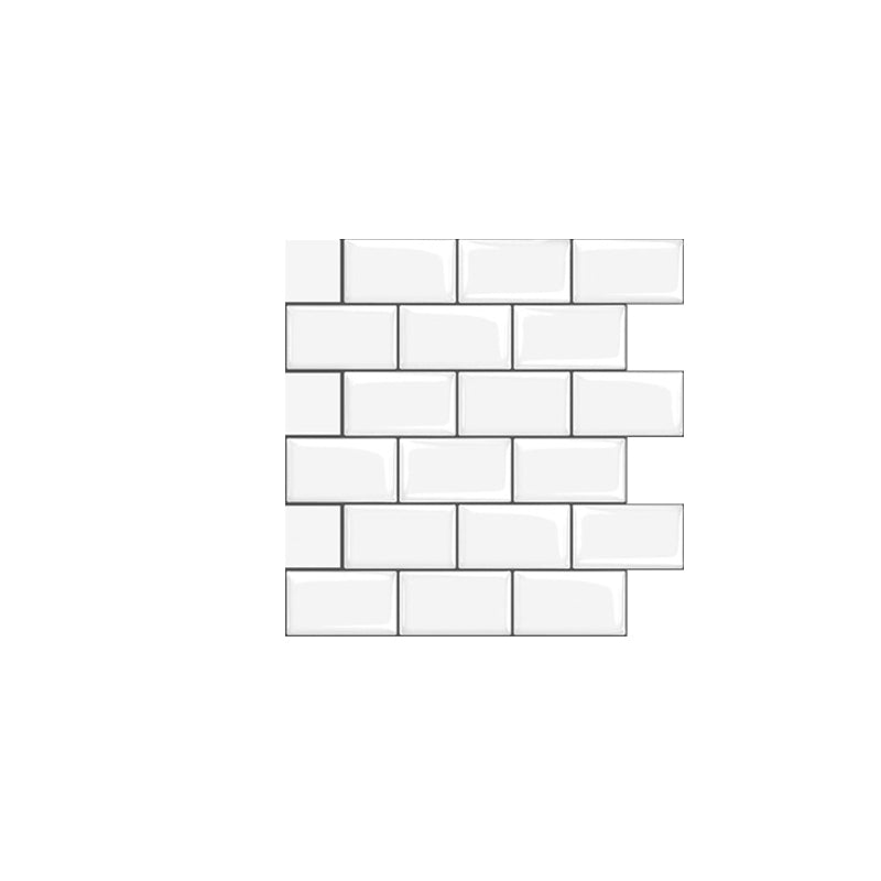 Lisslune | Plastic Peel and Stick Wall Tiles 3D Square Peel and Stick Backing