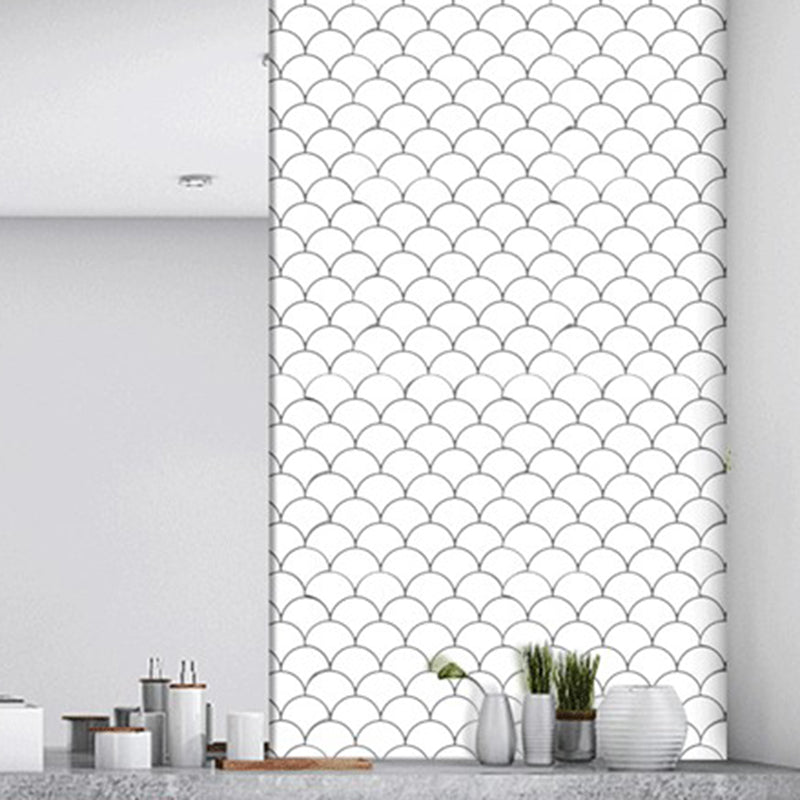 Lisslune | Plastic Peel and Stick Wall Tiles 3D Square Peel and Stick Backing