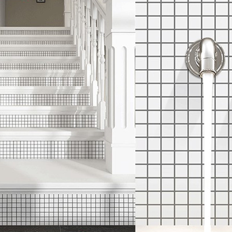 Lisslune | Plastic Peel and Stick Wall Tiles 3D Square Peel and Stick Backing