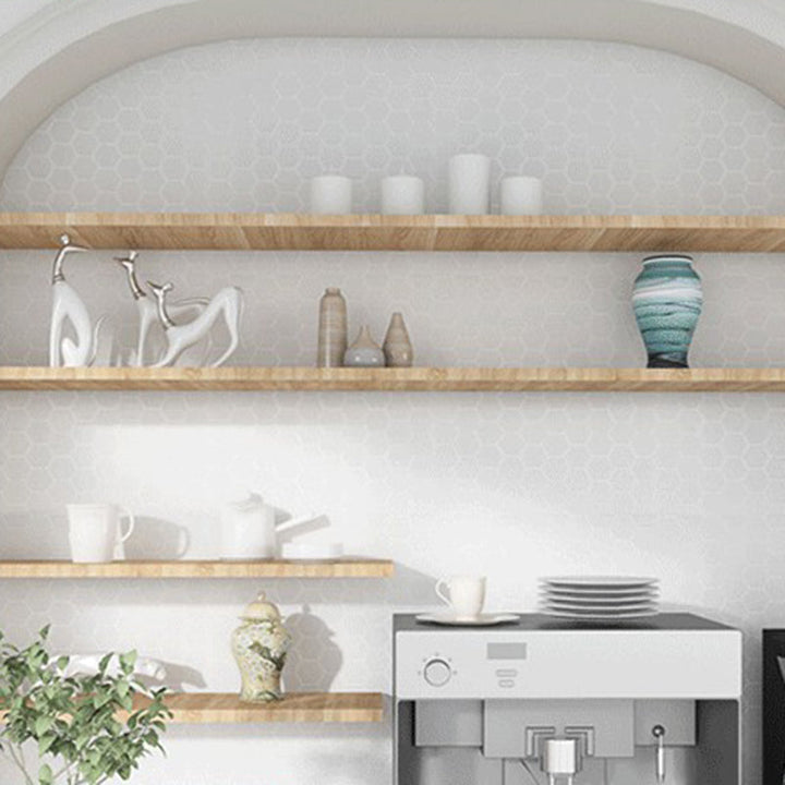 Lisslune | Plastic Peel and Stick Wall Tiles 3D Square Peel and Stick Backing