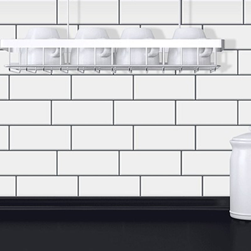 Lisslune | Plastic Peel and Stick Wall Tiles 3D Square Peel and Stick Backing