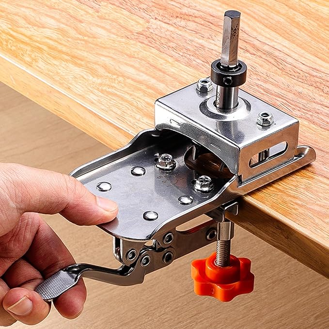 Lisslune | Woodworking 35mm Hinge Boring Jig Hole Opener Kit