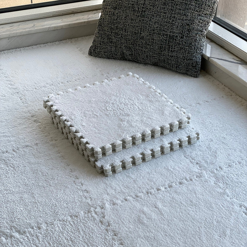 Lisslune | Modern carpet tiles level loop snap system square bedroom carpet tiles