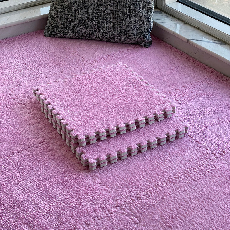 Lisslune | Modern carpet tiles level loop snap system square bedroom carpet tiles