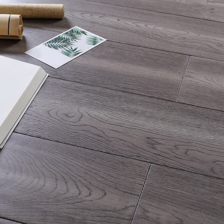 Lisslune | Tradition Wood Tile Wire Brushed Rectangle Oak Wood for Living Room