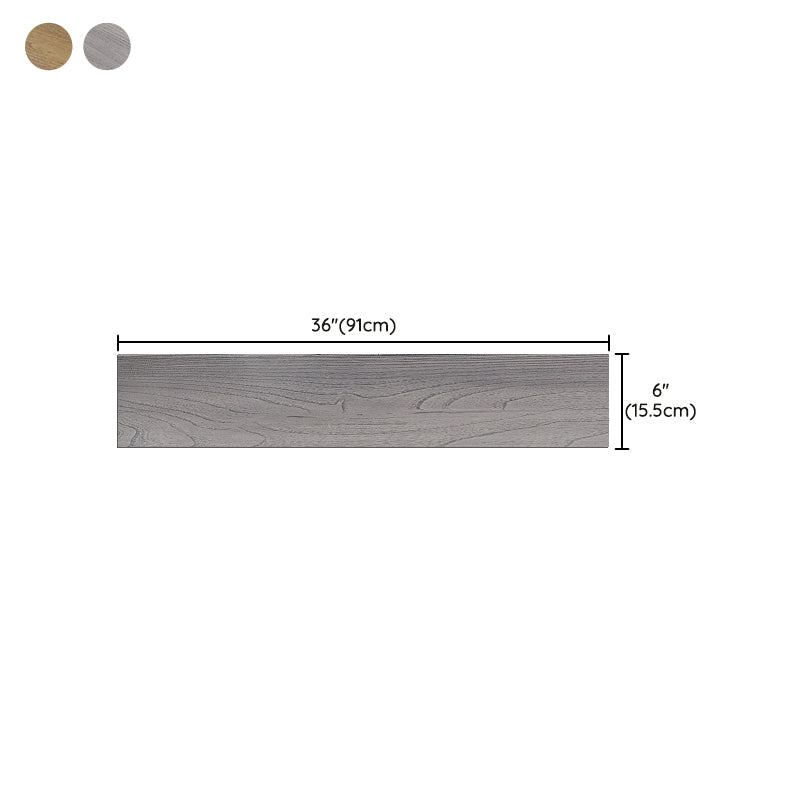 Lisslune | Contemporary Wood Tile Smooth Rectangle Teak Wood for the Living Room
