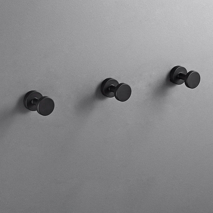 Lisslune | Modern Bathroom Accessories as Individual Piece or in Set Matte Black Bathroom Fixtures