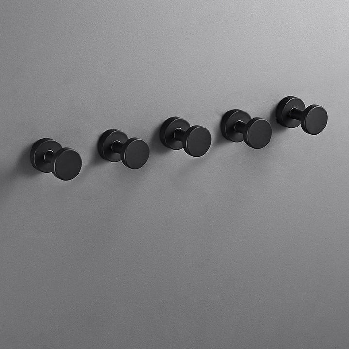 Lisslune | Modern Bathroom Accessories as Individual Piece or in Set Matte Black Bathroom Fixtures