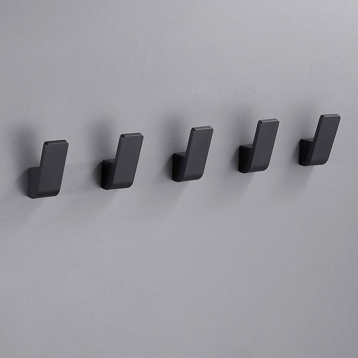 Lisslune | Modern Bathroom Accessories as Individual Piece or in Set Matte Black Bathroom Fixtures
