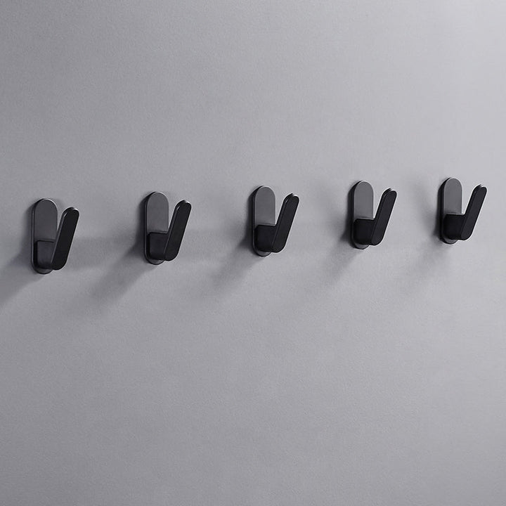 Lisslune | Modern Bathroom Accessories as Individual Piece or in Set Matte Black Bathroom Fixtures
