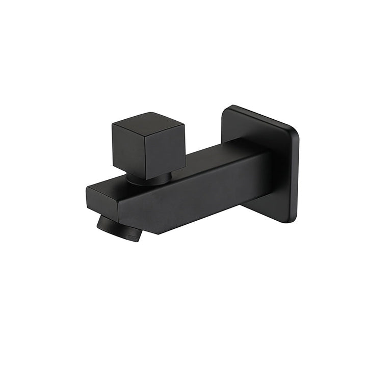 Lisslune | Widely used wall-mounted bathroom sink faucet cross handle low arch faucet