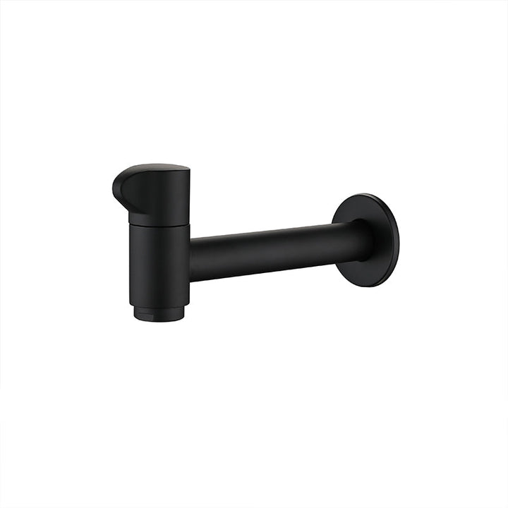 Lisslune | Widely used wall-mounted bathroom sink faucet cross handle low arch faucet