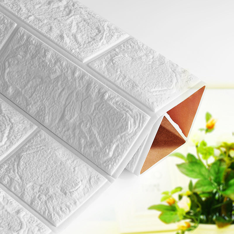 Lisslune | Peel and Stick Tile Plastic Rectangular Subway Tile Kitchen and Bathroom