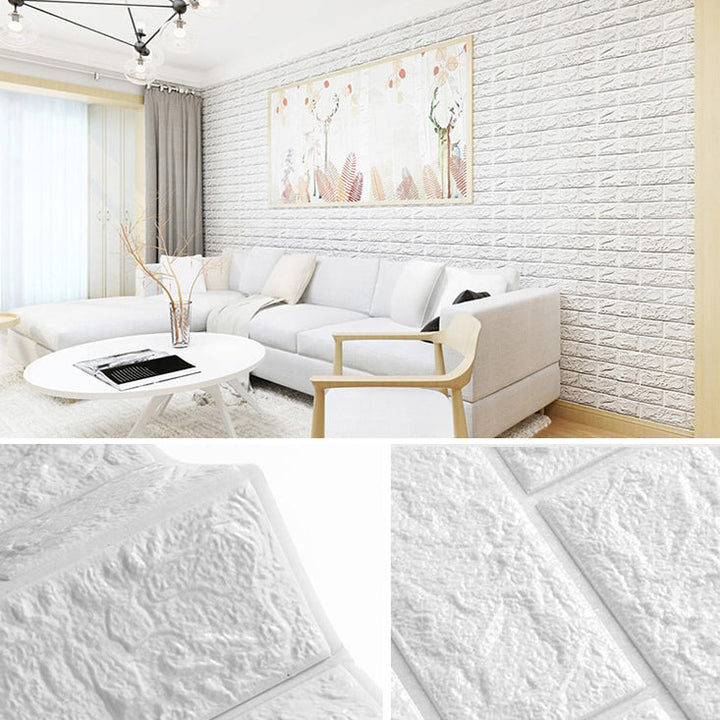 Lisslune | Peel and Stick Tile Plastic Rectangular Subway Tile Kitchen and Bathroom