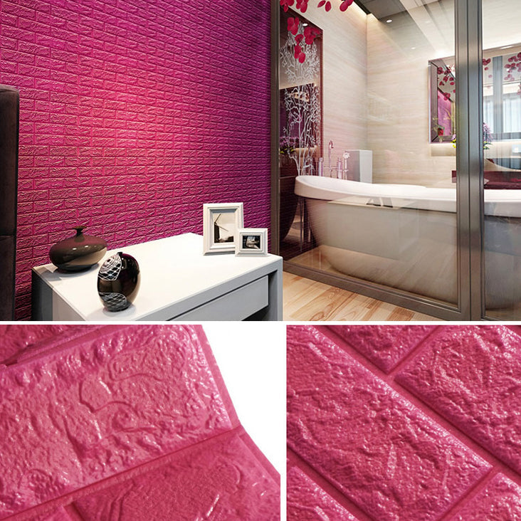 Lisslune | Peel and Stick Tile Plastic Rectangular Subway Tile Kitchen and Bathroom
