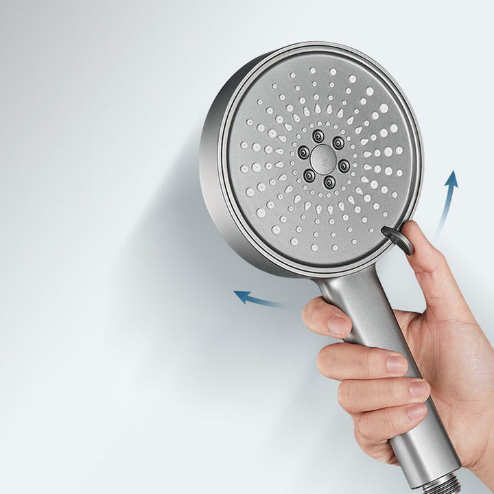 Lisslune | Modern Spray Head Round Handheld Water Filtration Showerhead Self-Cleaning