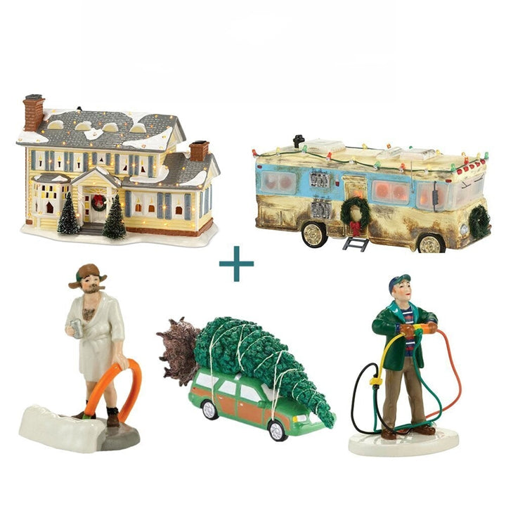 Lisslune | National Lampoon’s Christmas Vacation-Inspired Ceramic Village