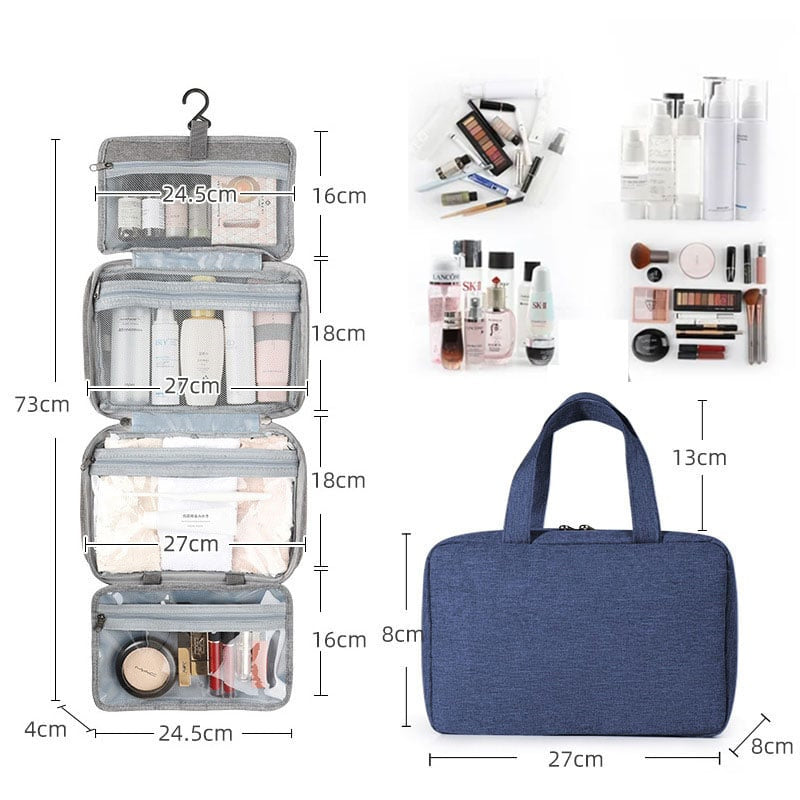 Lisslune | Waterproof cultural bag travel bag with hooks for hanging