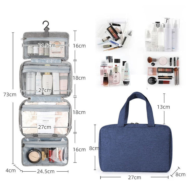 Lisslune | Waterproof cultural bag travel bag with hooks for hanging