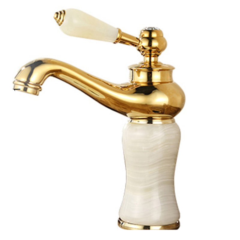 Lisslune | Luxury Vessel Faucet Lever Handle Low Arc Vessel Sink Bathroom Faucet