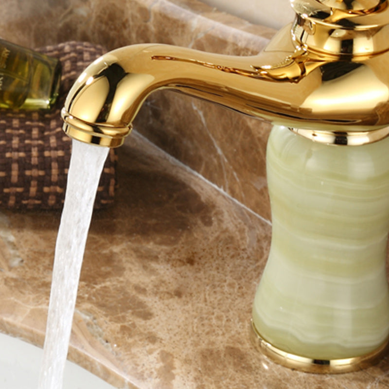 Lisslune | Luxury Vessel Faucet Lever Handle Low Arc Vessel Sink Bathroom Faucet