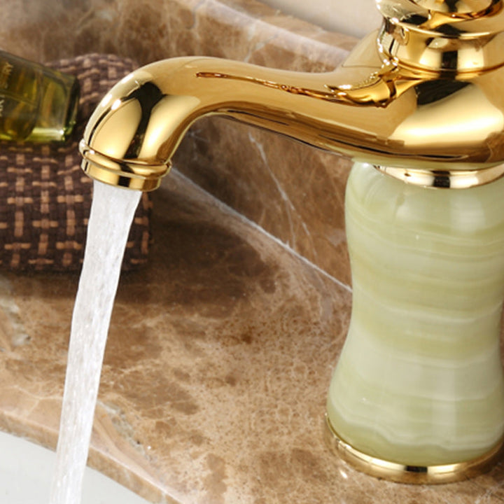 Lisslune | Luxury Vessel Faucet Lever Handle Low Arc Vessel Sink Bathroom Faucet